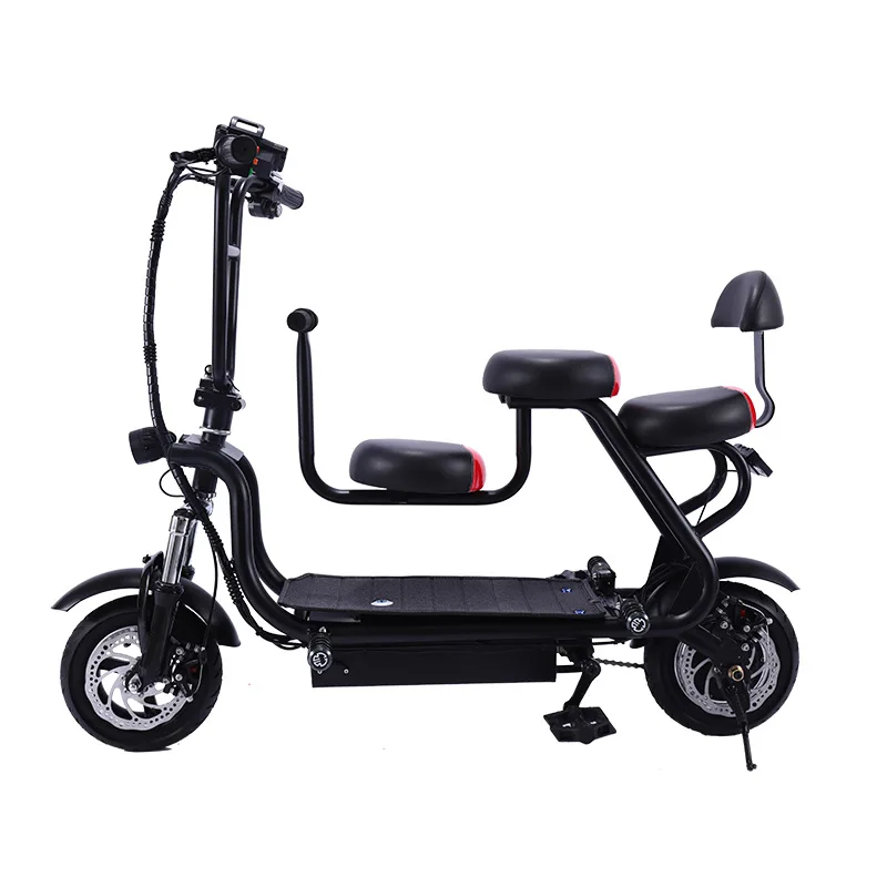 350W 48V 3 seats wholesale adult lithium battery power car tram lady electric motor bikes moto eletrica e rickshaw electric mope