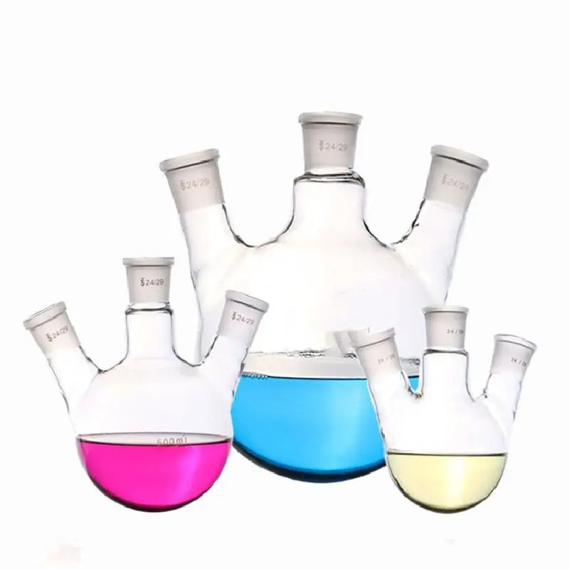5l 10l 20l 50l лабораторное стекло 3/три шеи с круглым дном колба химии набор стеклянной посуды