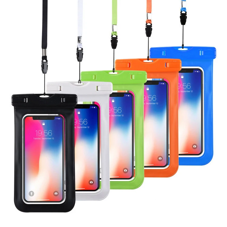 Waterproof Cell Phone Case Bag Pvc Smartphone Mobile Phone Case Waterproof Phone Case Bag for iphone13 po max