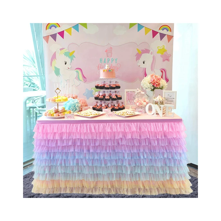 Короткая прямоугольная юбка с единорогом, 6 дюймов/9 дюймов/14 дюймов/17 дюймов/21 дюйм