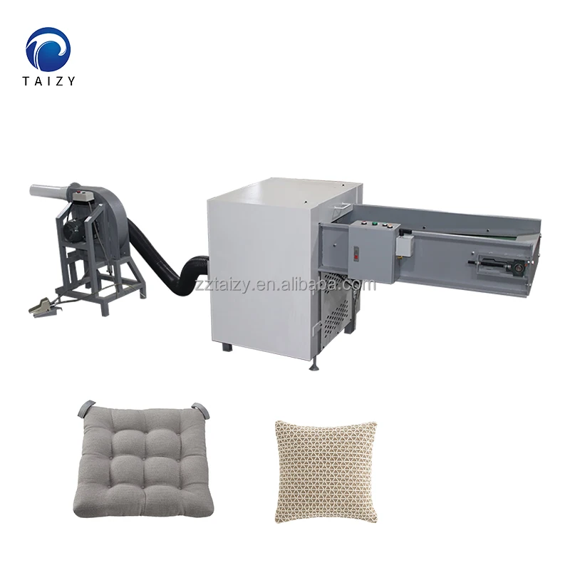 Fiber Carding Pad Cushion Pillow Stuffing Filling Machine