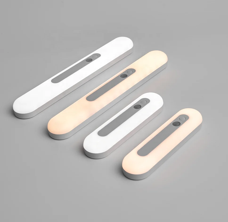 Newly Motion Sensor Wireless LED Night Lights Bedroom Light Detector Wall Decorative Lamp Staircase Closet Light