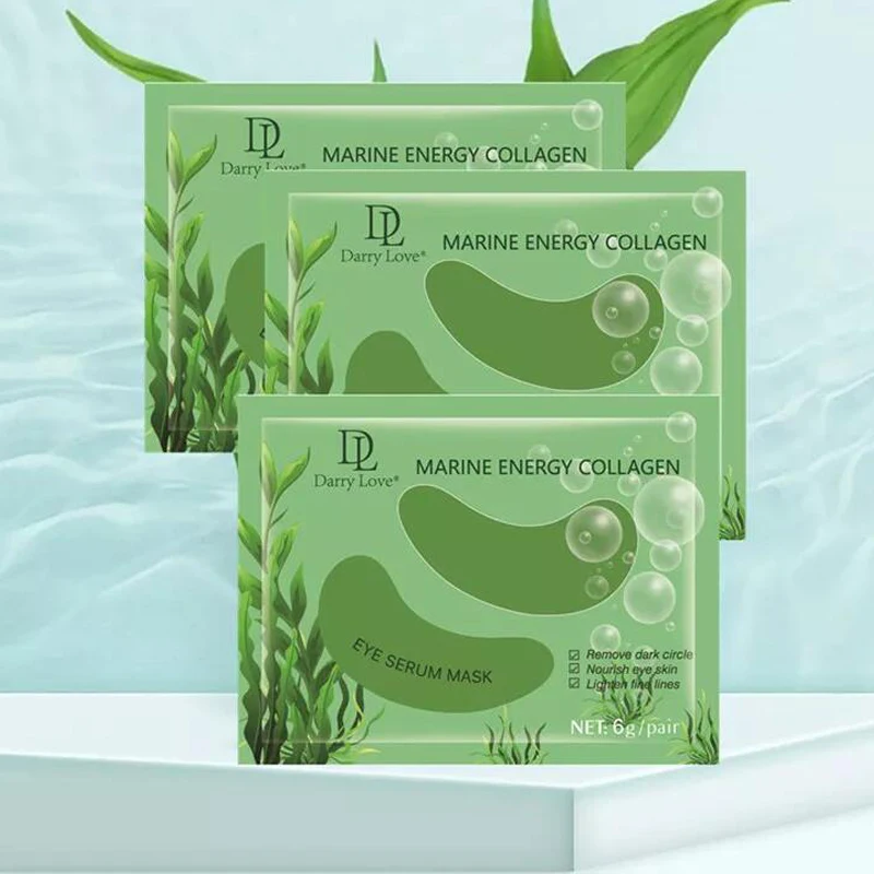 Best China Low Price New Selling Marine Energy Collagen Crystal Eye Mask Patch Remove Dark Circle Nourish Skin Lighten Fine Line