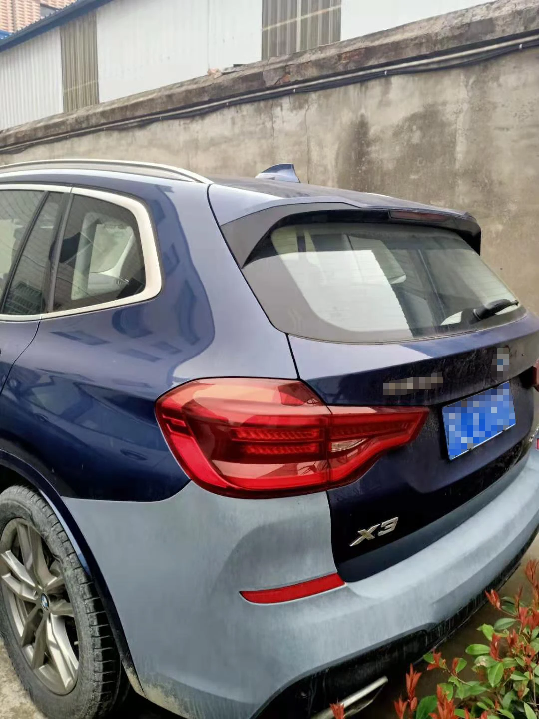 Factory direct selling auto car rear bumper custom price auto body parts For BMW  X3 G08M