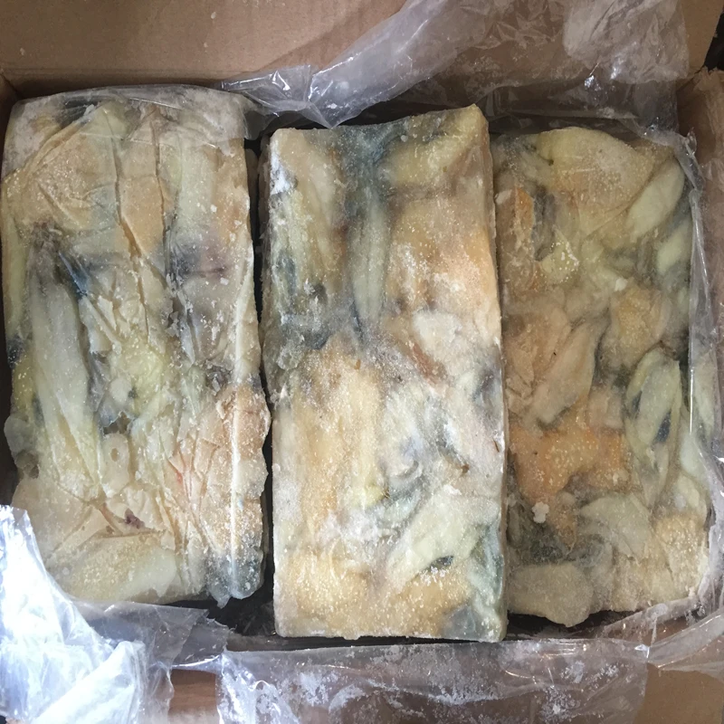 New selling frozen wholesale Wholesaler seafood squid roe raw material block in stock