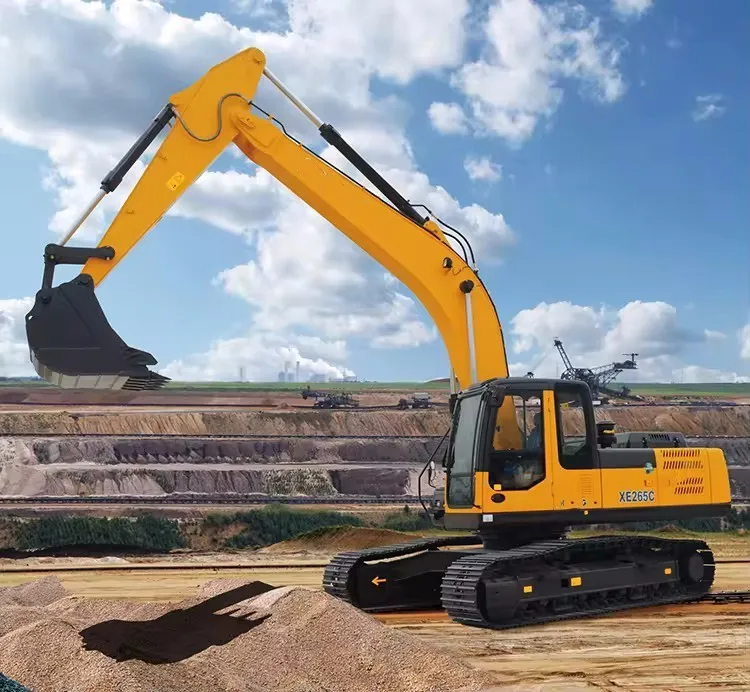 Official hot sale brand new XE265C remote control excavator 25 ton 26 ton 26.5tons hydraulic Large crawler excavator good price