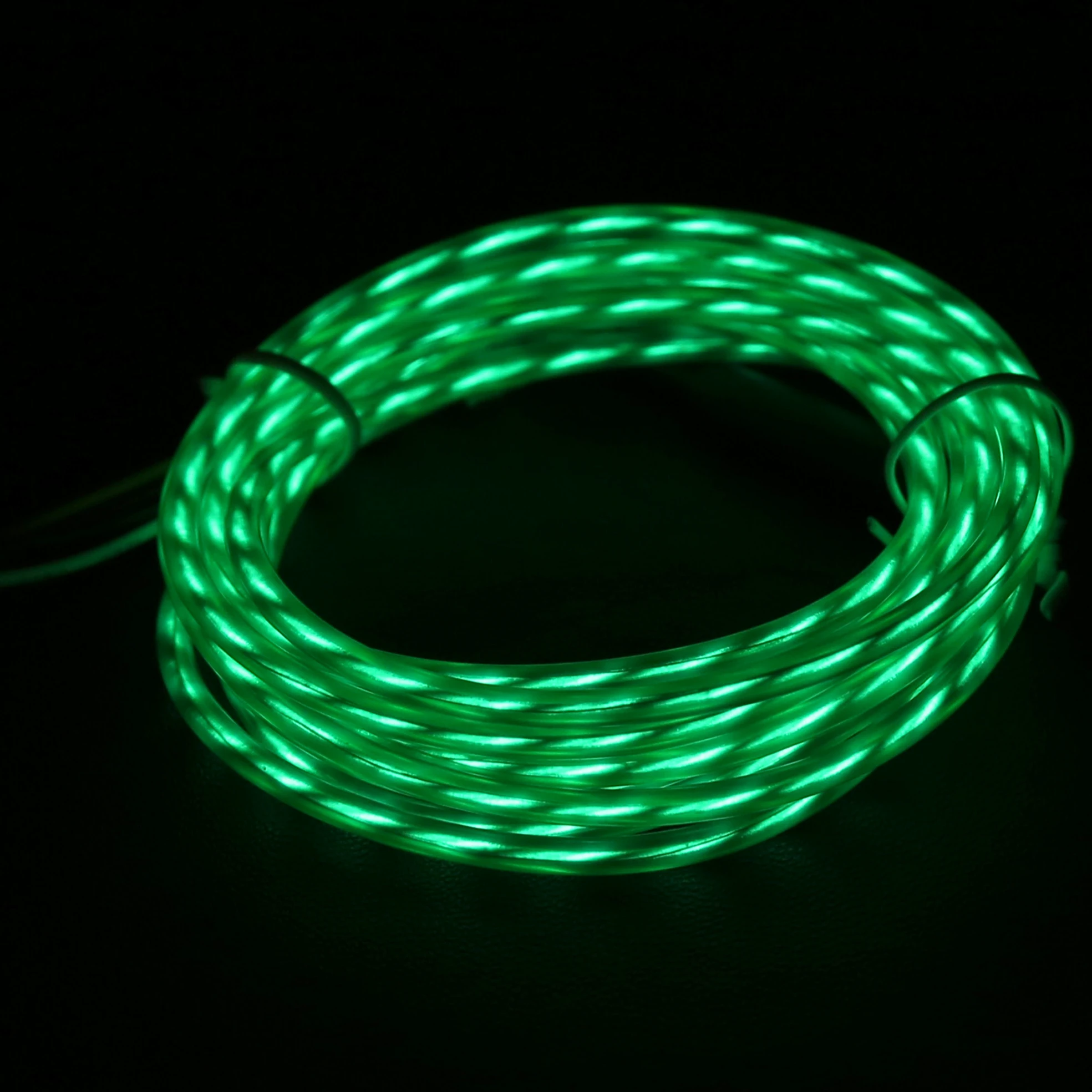 Hot Sale 10 Color Super Bright Chasing EL Wire for Halloween Decoration