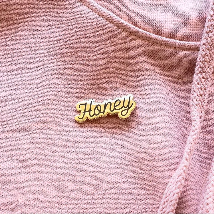 custom letter hard enamel lapel pin metal badge pins