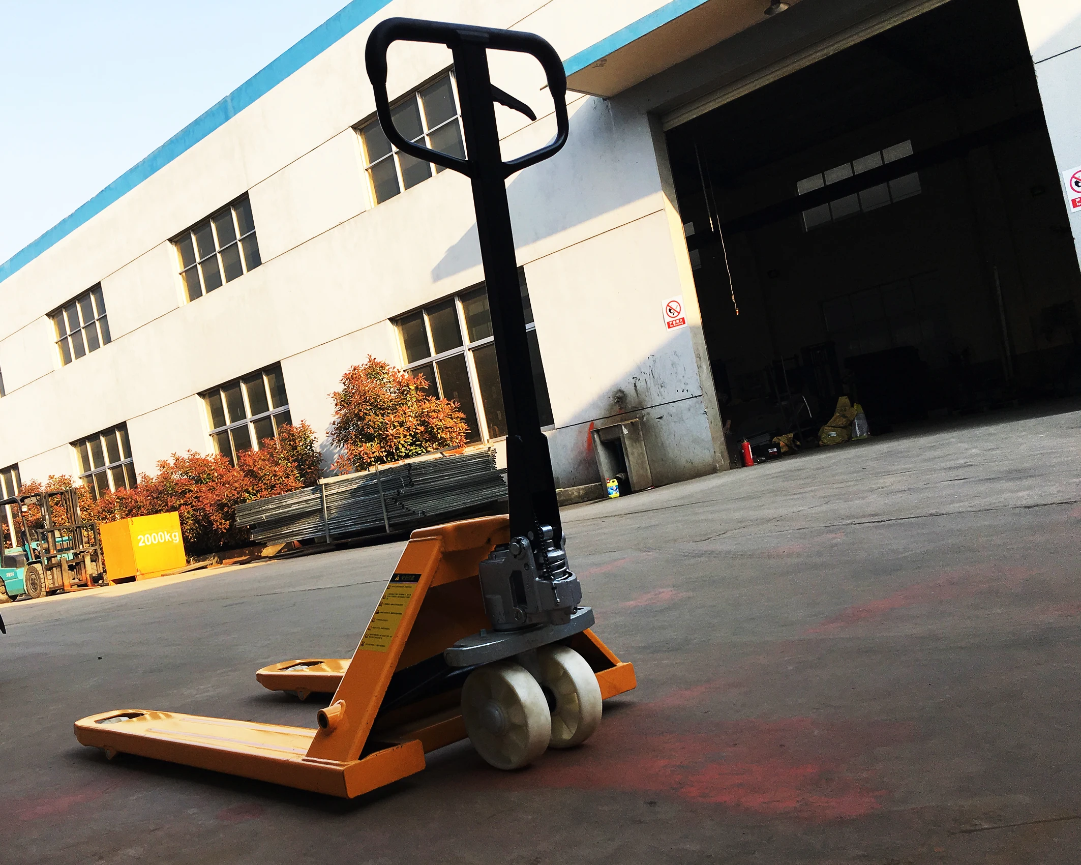wholesale pallet truck manual forklift hydraulic hand trolley with AC cylinder