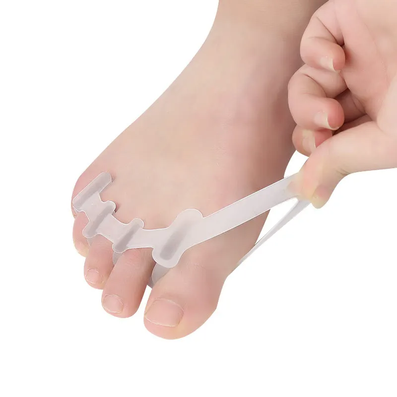 Factory High Sales Wholesale Toe Soft Spacer Toe Aligner Four Loop Toe Stretcher