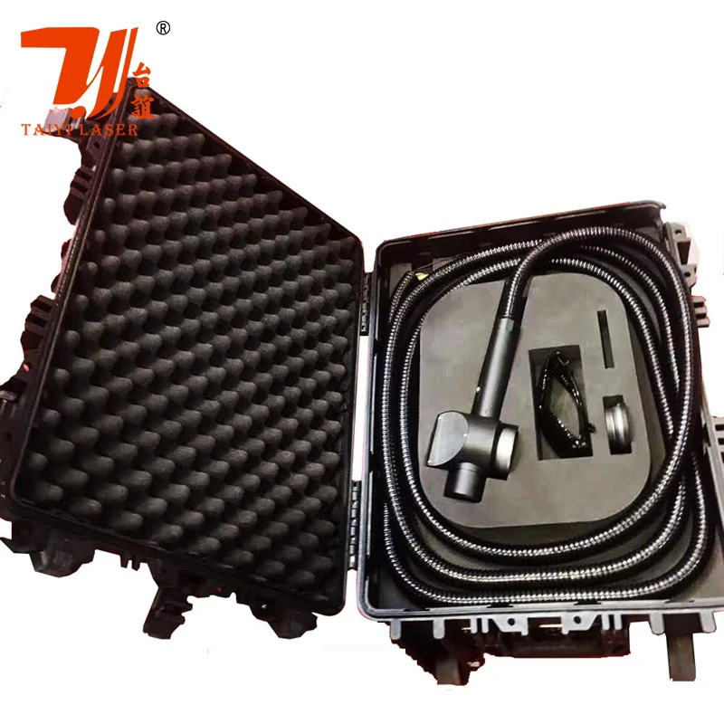  100W JPT MOPA портативная машина для чистки волоконного