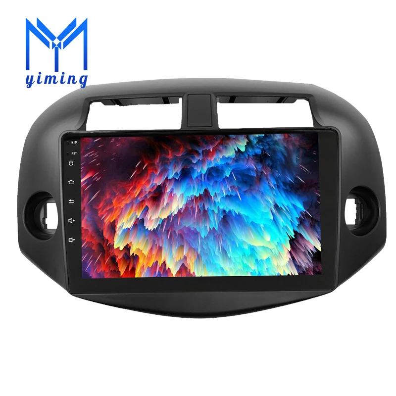Android 9 1 Восьмиядерный Автомобильный gps мультимедийный плеер для Toyota RAV4 2007 2011 2012 dvd Радио Видео головное устройство