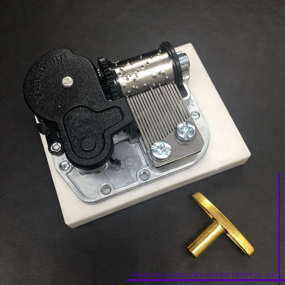 Wind Up Music Box with Paper Cover Customized Birthday Present