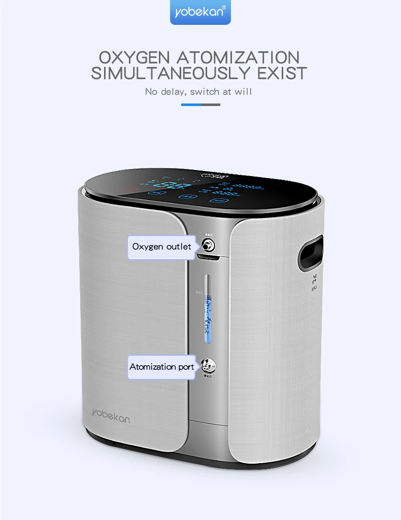 Yobekan 1L-9L Portable Mini Oxgen Medical Grade Household Homecare Oxygen-Concentrator Oxygen Concentrator For Hospital and Home