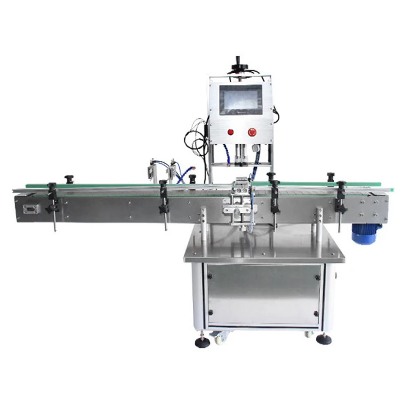 Plc Control Automatic Electric Spray Trigger Plastic Bottle Pump Screw automatic bottle capping machine 5 Liter