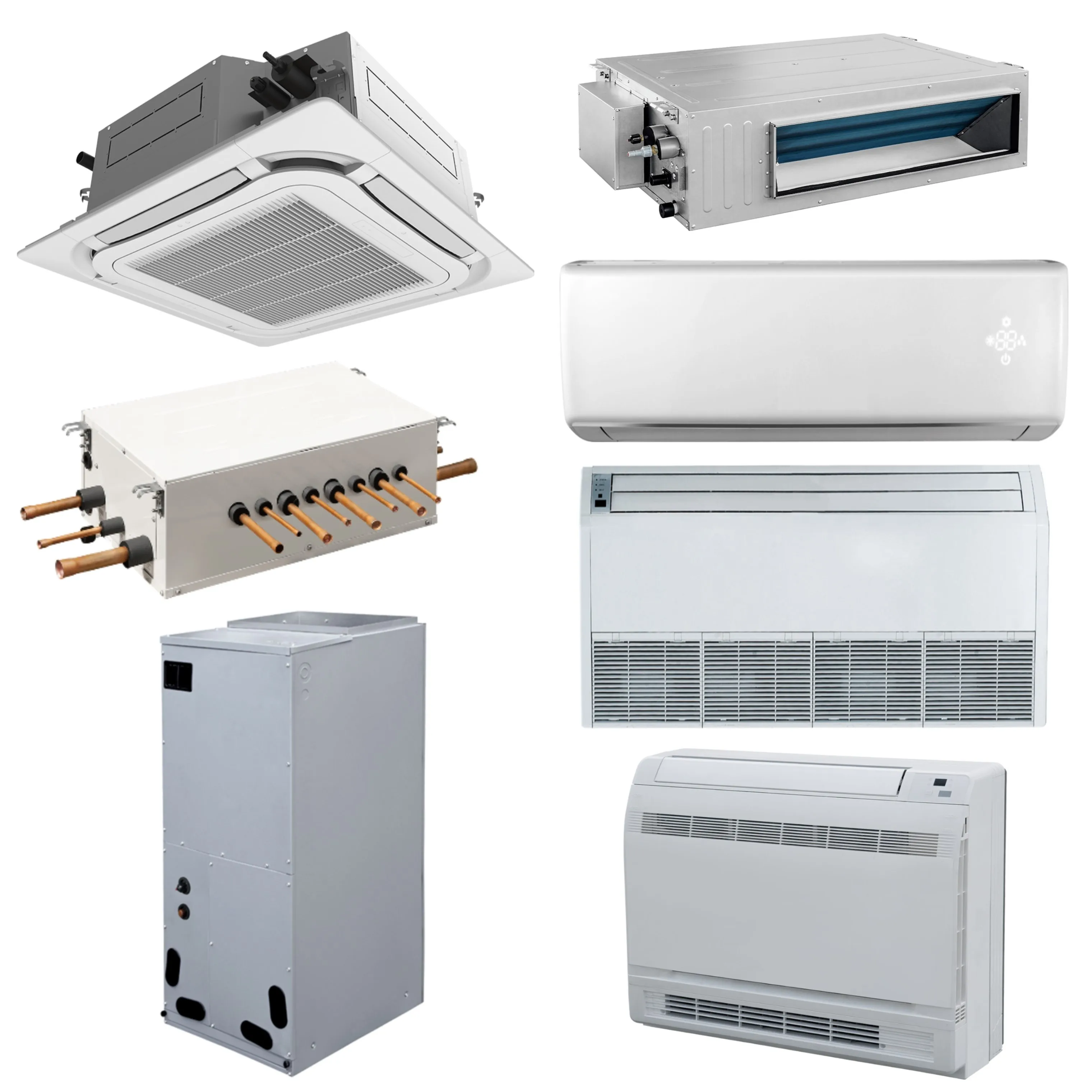Gree Hotel HVAC решение R410A VRV VRF система напольные потолочные Внутренние блоки для кондиционера с переменным потоком хладагента