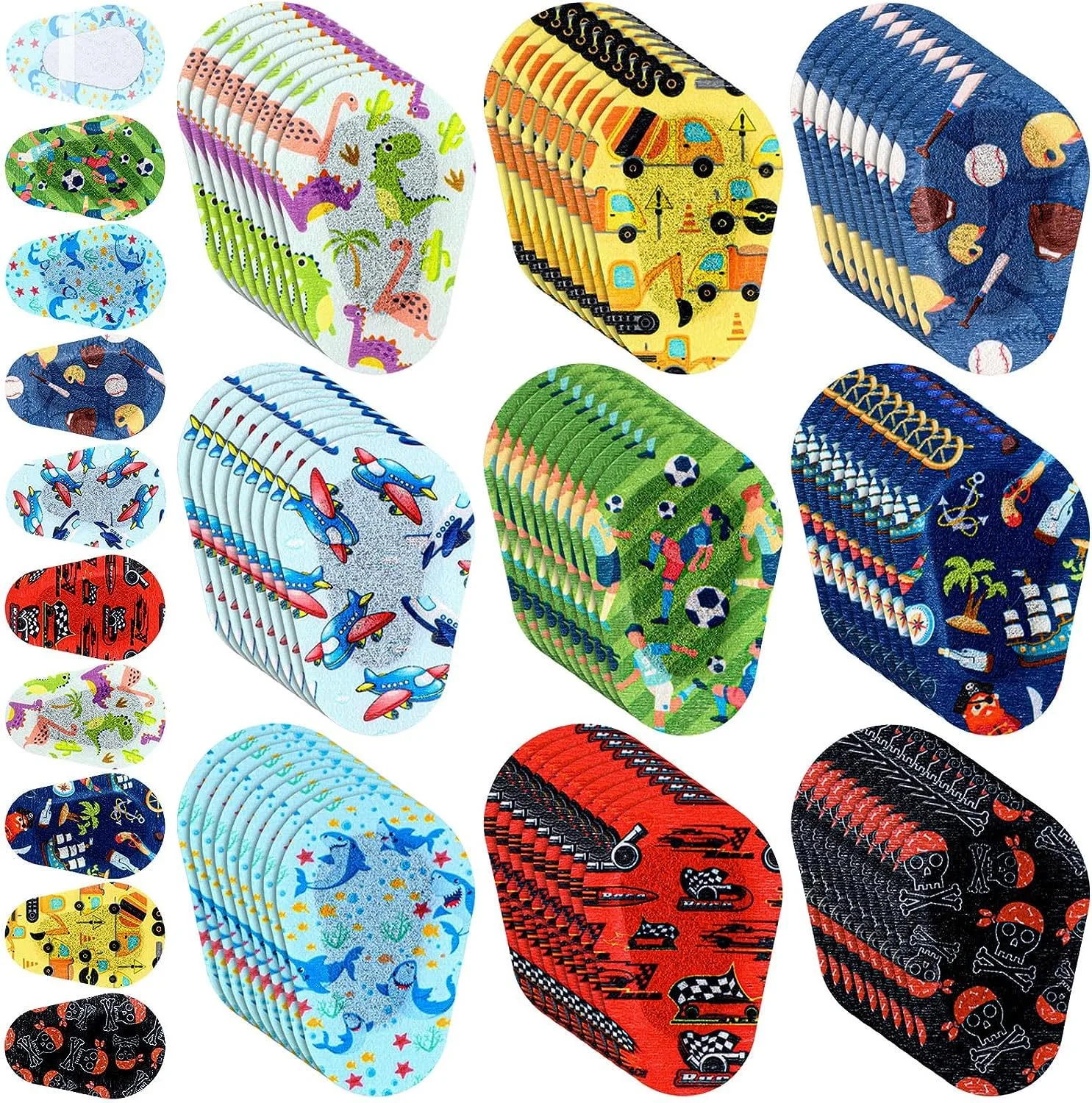 Free Samples Nov-woven Eye Patch Amblyopia Self-adhesive Bandages Eye Pad For Adults