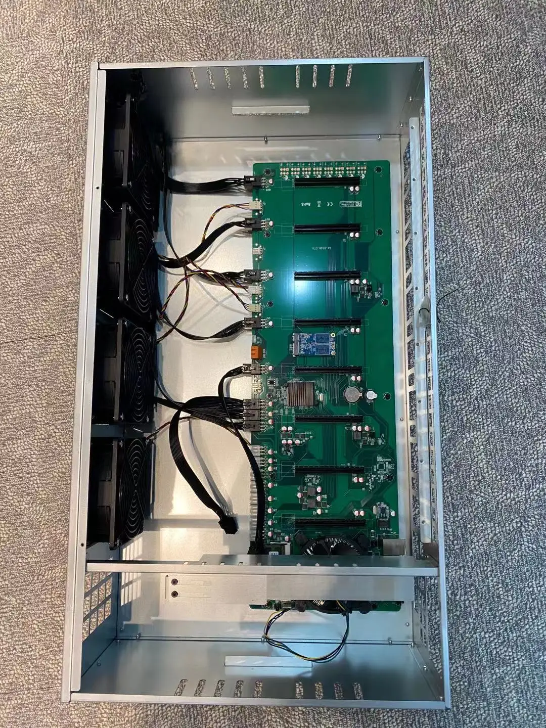  Материнская плата B85 для майнинга BTC DDR3 включая оперативную память и ЦПУ слот 6 5 см отвлекательная карта 8gpu