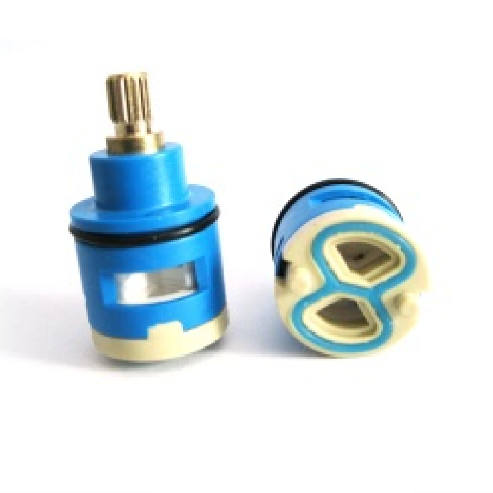 Hot Selling J2503 Faucet cartridges Ceramic spool,25mm 3-Way Diverter(Closing In Middle Position) for Kitchen/Basins etc Faucet,