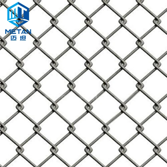Direct factory sale Galvanized PVC Coated chain link fence