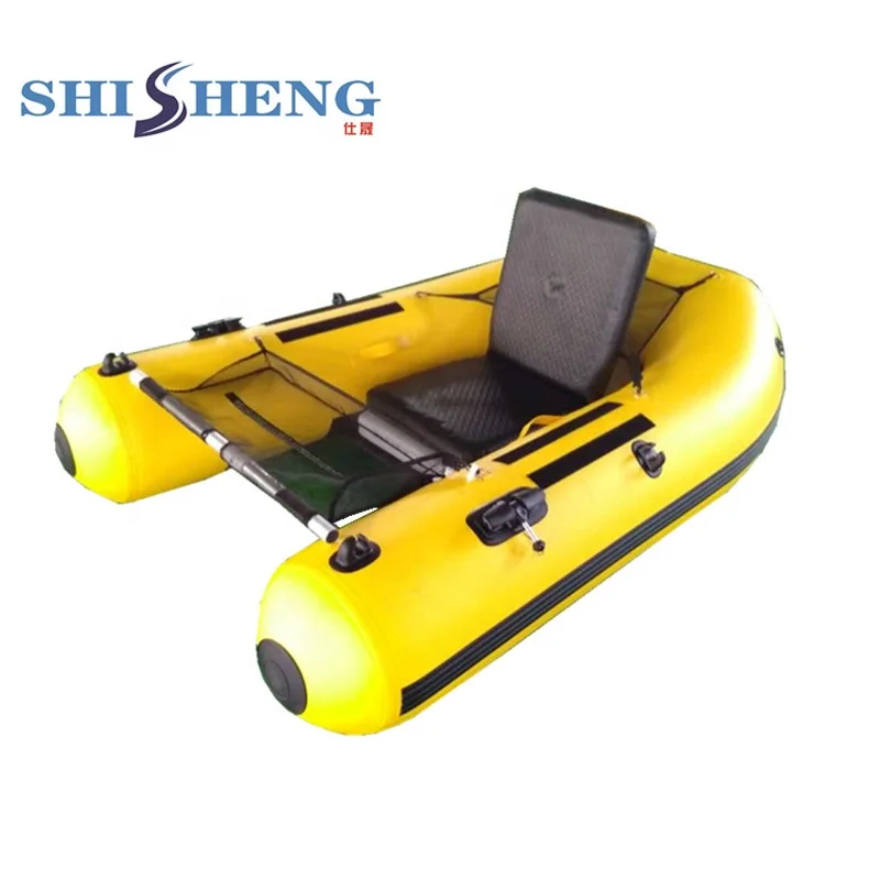 China Best Inflatable Fishing Belly Boat PVC Pontoon Belly River Boats