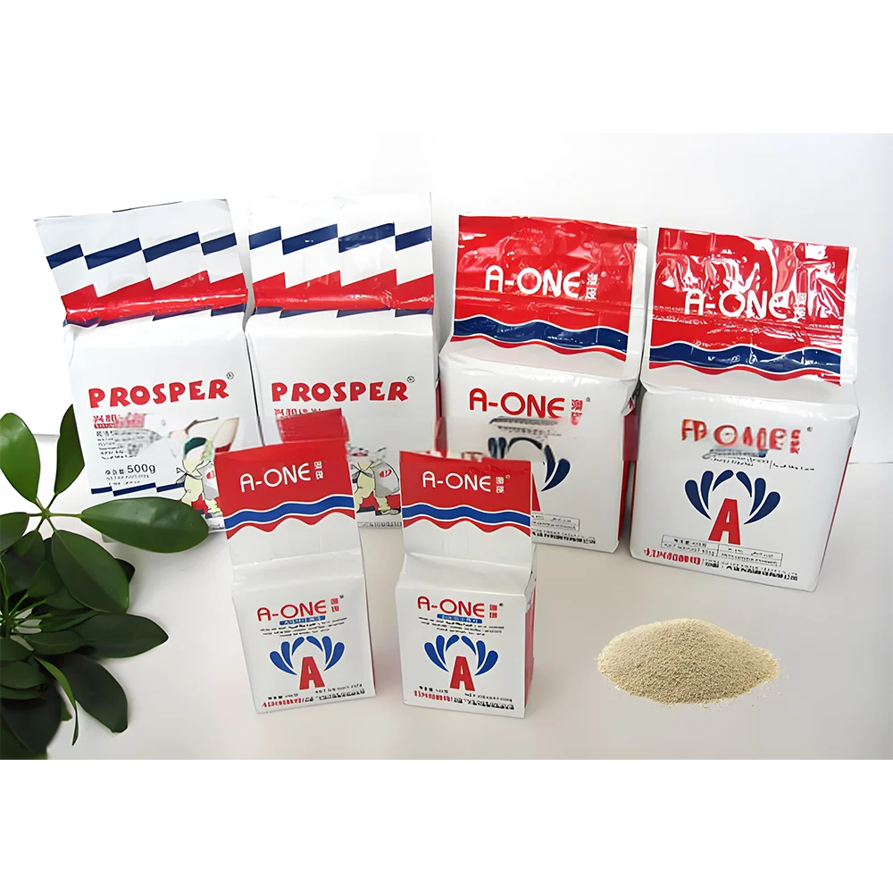 OEM Halal Food Bakers Cake Active Instant Dry Yeast Powder 500g 450g Low Suger Production Factories in China for Swelling Bread