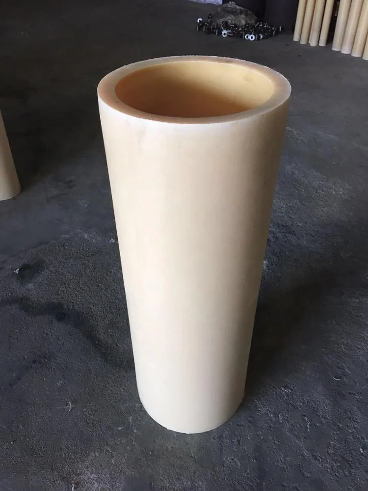 
High tensile strength smooth 100% virgin natural color pipe nylon pa6 plastic tube 