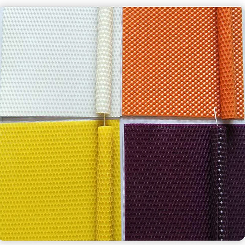 Wholesale price Supply food grade Natural Bulk Honeycomb Beeswax Sheets Candles