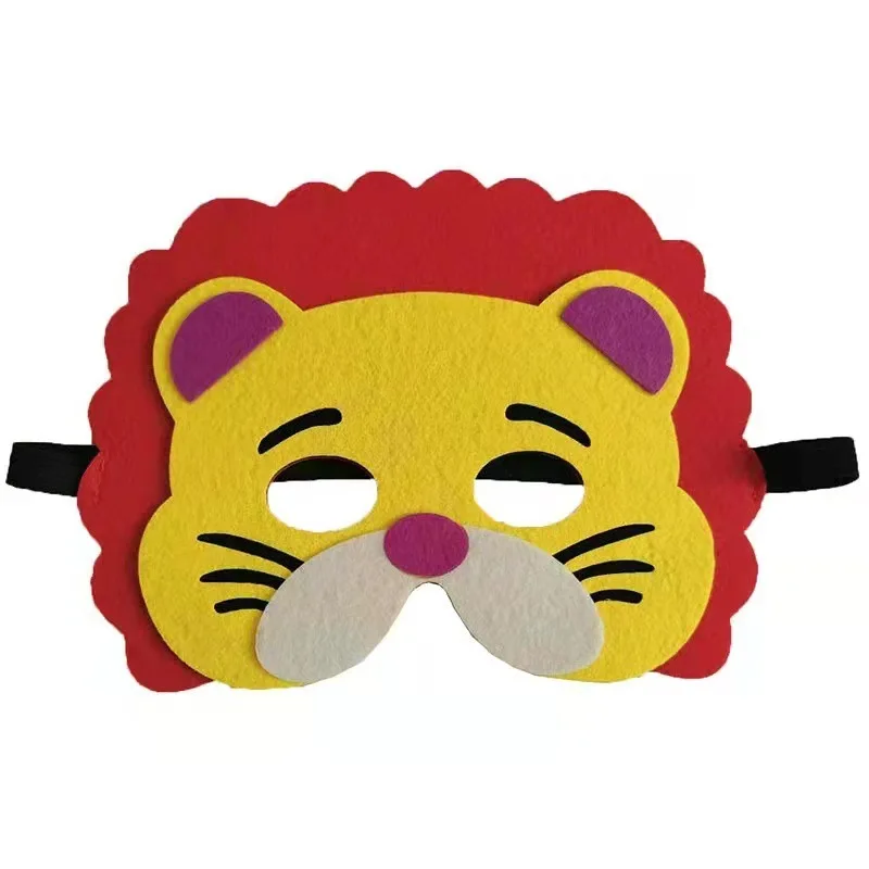 Custom Christmas halloween face mask cheap felt and elastic superhero masks party for kids from Hebei China