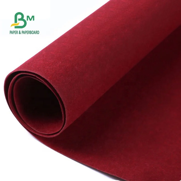 Grey / Black Reusable Washable kraft paper For Cosmetic Bag 100% Recycled