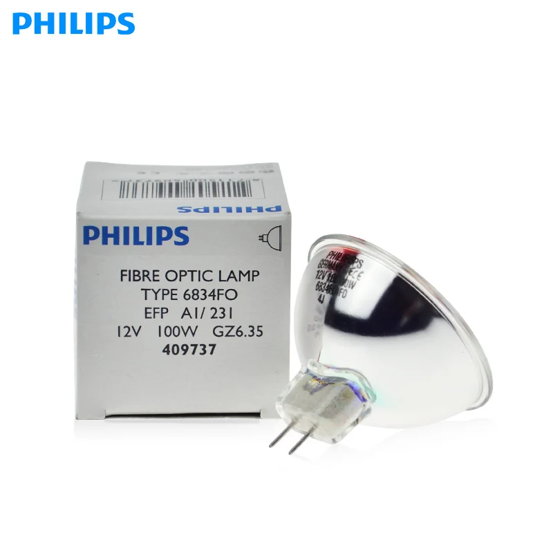 philips special halogen lamps 6834FO 100W GZ6.35 12V