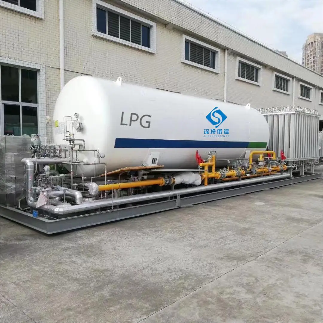 ZJTZ20-068 LPG Gas Storage Tank Liquid Petroleum Gas Tank for LPG & Fuel Stations Gas Cylinders for Sale