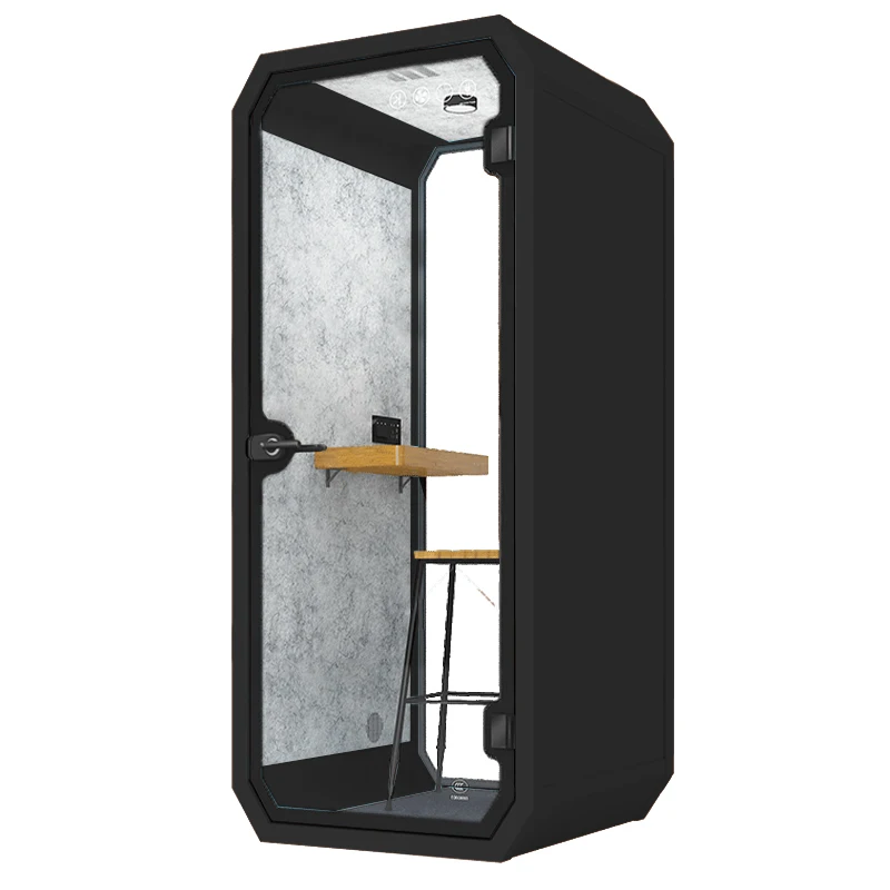 Movable Home Office Pods Steel Phone Booth Indoor Meeting Soundproof Portable Studio Acoustic Office Pod