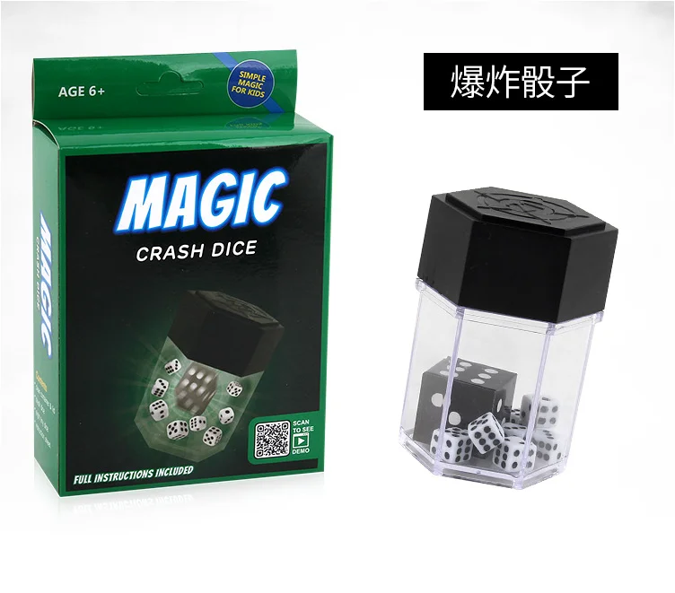 Magic Trick Toys Big Explode Explosion Dice Close Up Magic Trick Joke Prank Toy Children Kids Gift