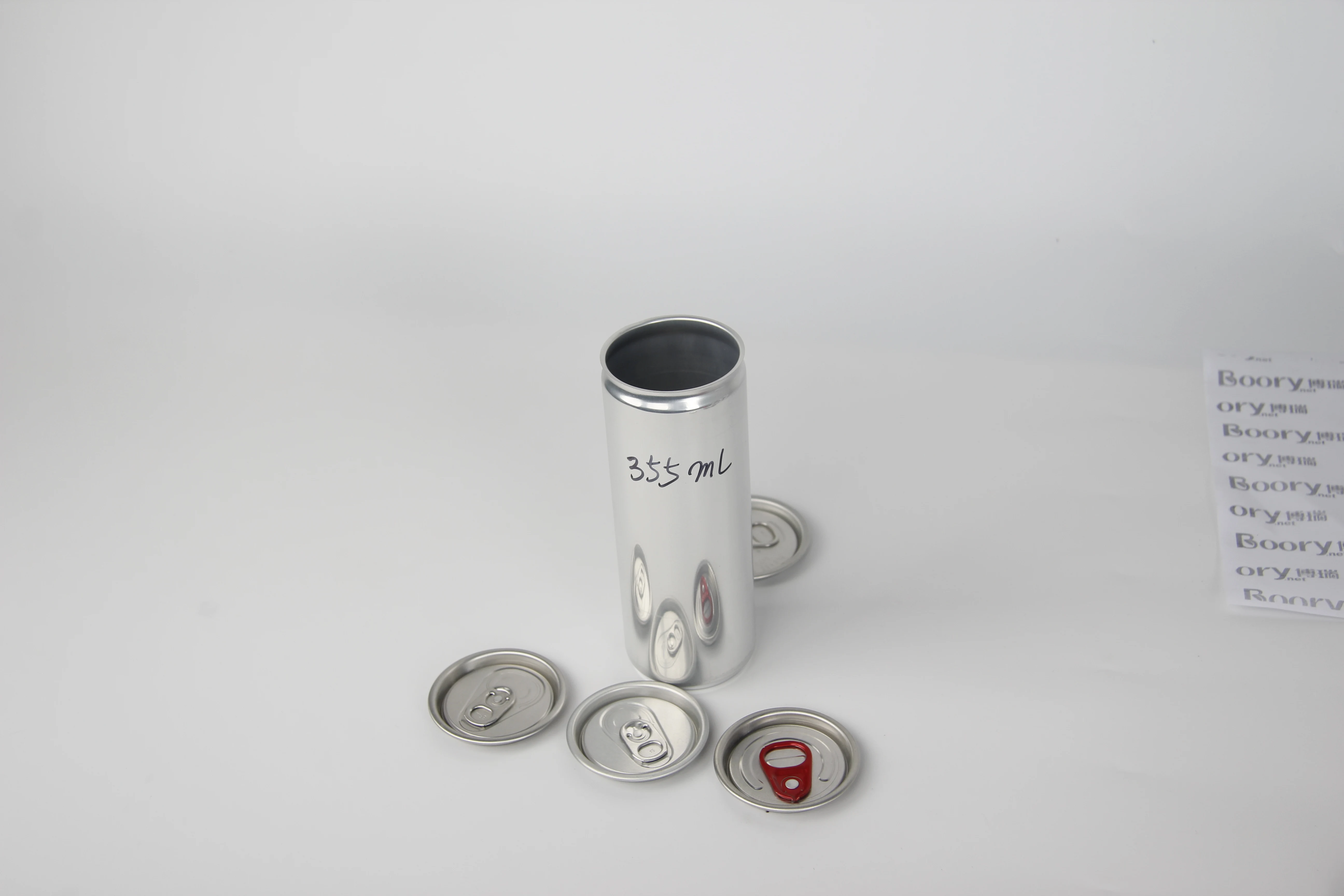 
Custom shrinking sleeves aluminum cans with lids 12oz 16oz for Small Quantity Food grade round metal tea tin box for loose tea 