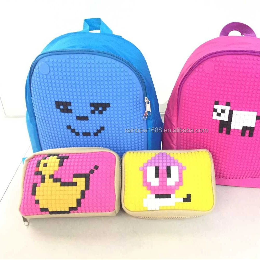 DIY Pix puzzle pencil bag cool Kids Art Lovely