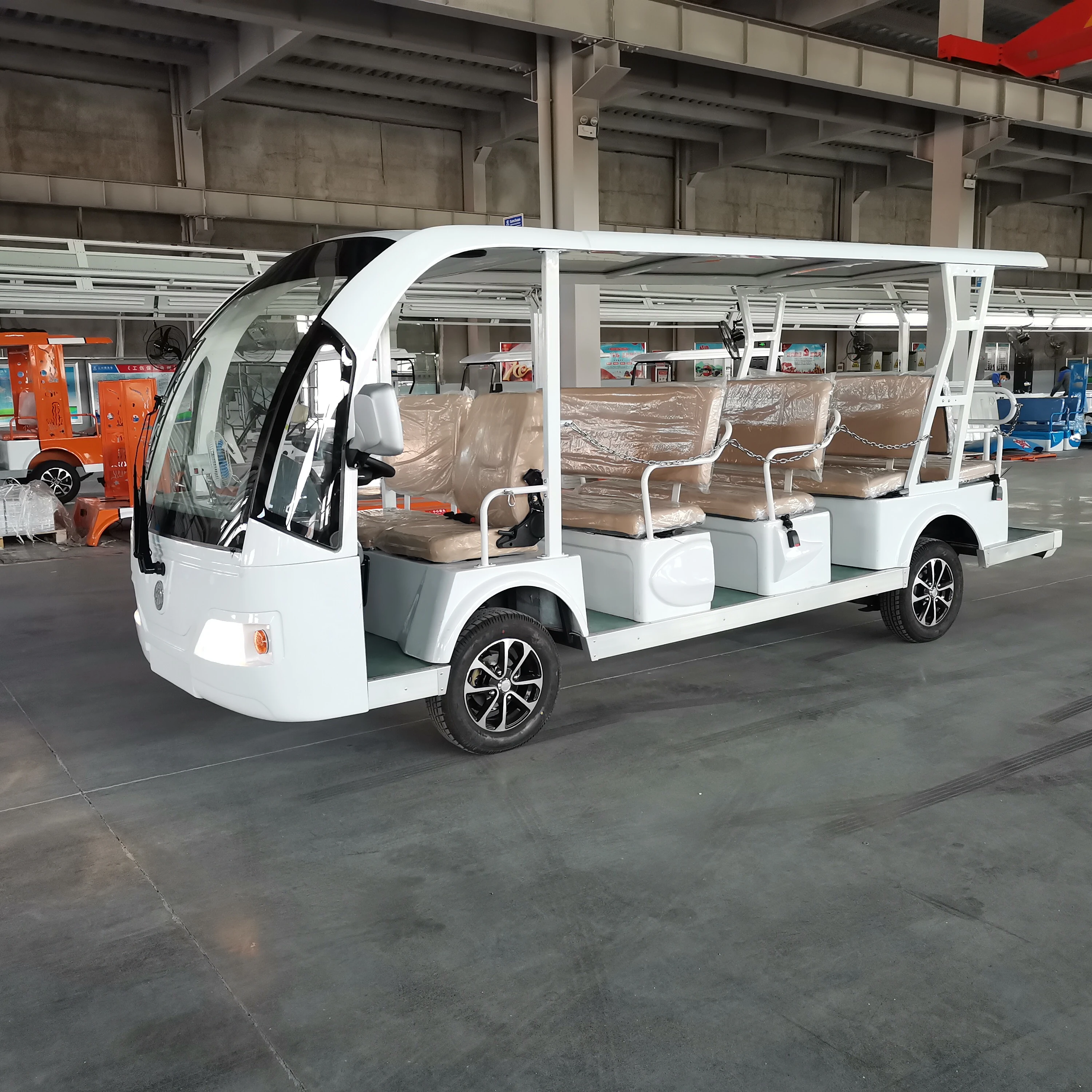 14 person seats sightseeing car electric tourist car for sale