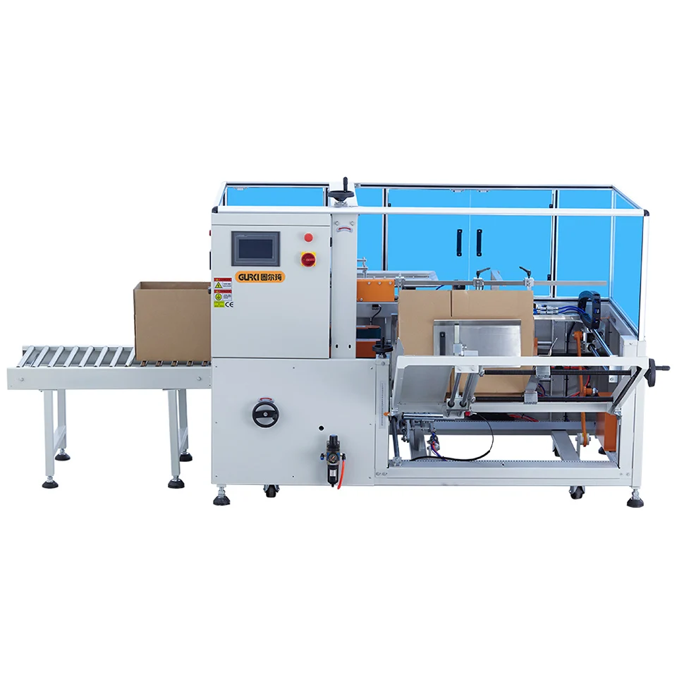 Automatic Box Opening Unpacking Machine Case Assembly Former cardboard Forming Carton Erector