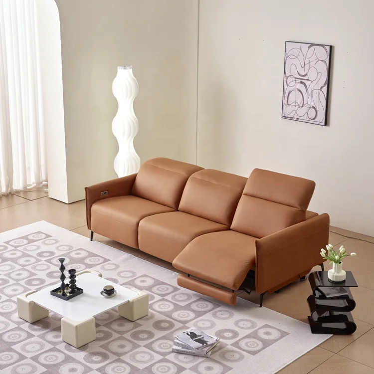 Professional Customized Comfortable Electric Reclining Sofas Recliner Sofa Set