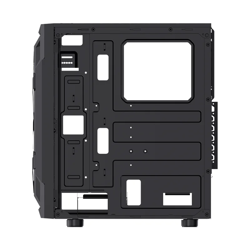 LOVINGCOOL 2025 Cheap Gaming Cases OEM M-ATX Computer Case ATX Power Supply PC Cabinet Tower Steel Plate PC Cases for Desktop