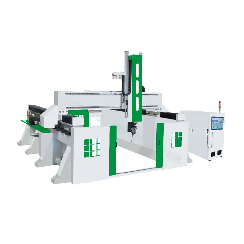 High machining accuracy 3d spindle cnc carving machine cnc router machine 5 axis cnc milling machine for foam