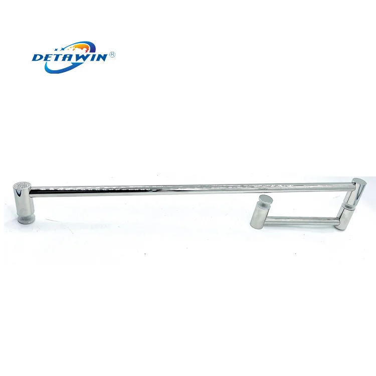 Stainless Steel 304 Satin Polished  Finish Glass Pull Handle For Office Glass Sliding Door Hardware Accessories