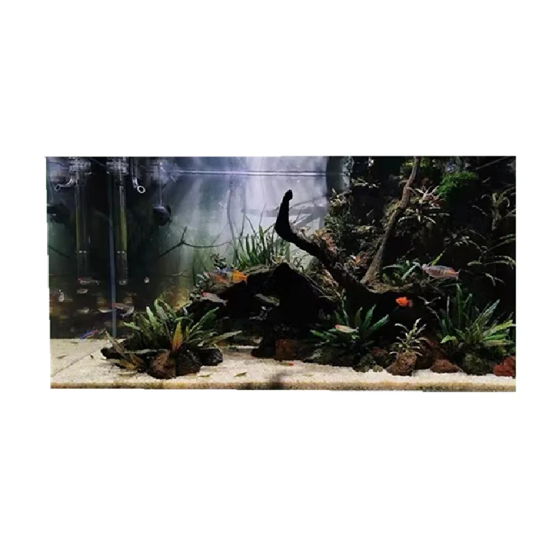 Домашнее украшение для аквариума с 3D HD обоями