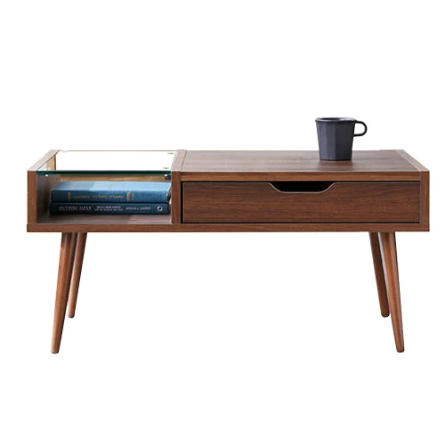 DIY wooden living room coffee table