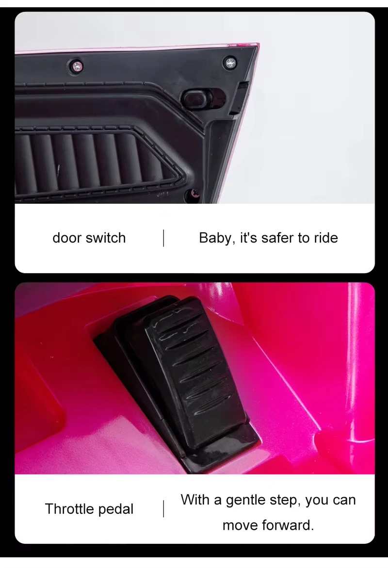 Kids Plastic Battery Electric Kids Ride on Car 12v for Baby Toy Car for Children Driving