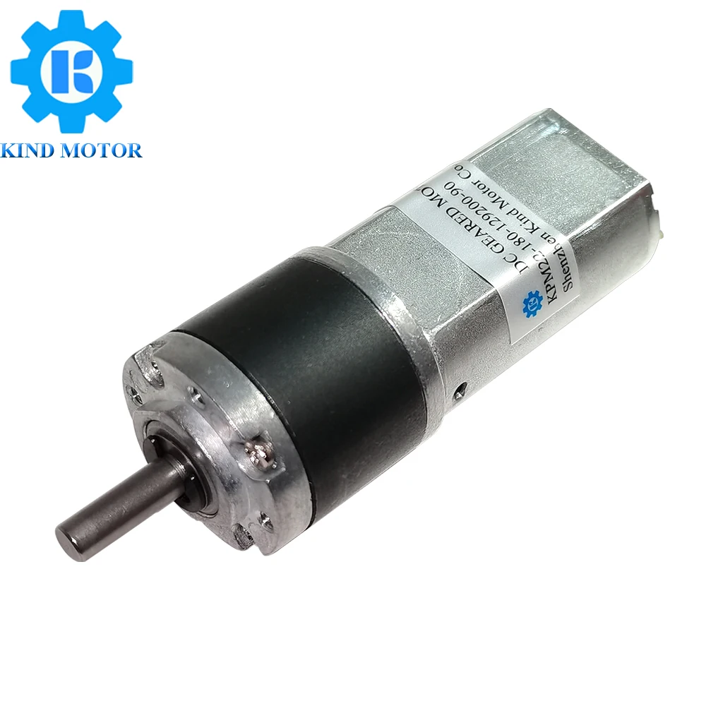 China Supplier high torque mini 6v 9v 12v 24v carbon brush 20mm 22mm dc planetary gear box reduction motor with encoder