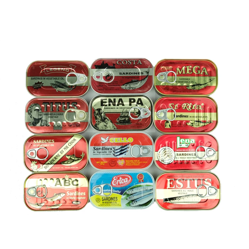 Wholesale Canned Sardines Fish Sardine Canned In Vegetable Oil From Morocco