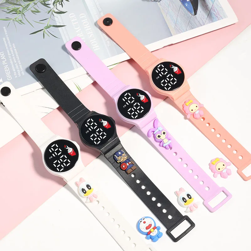 High Quality Kids Wholesale Silicone LED Children Wrist Children Unique Kids digital Watches Sport Watch