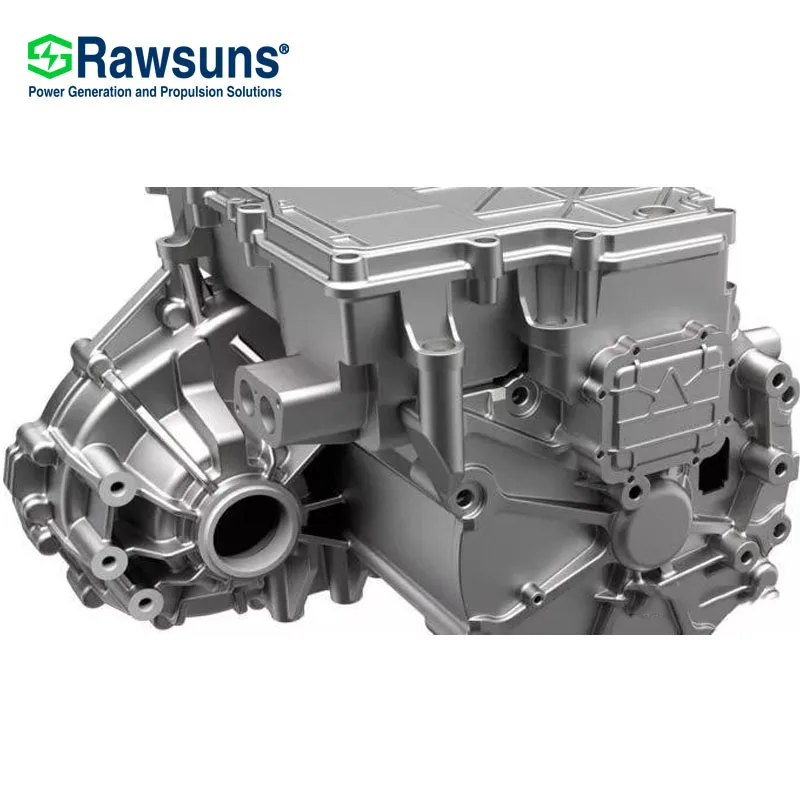 EV Motor 215kw 350kw Driving Engine + Reducer Inverter Conversion Kit for Electric Truck Car Vehicle