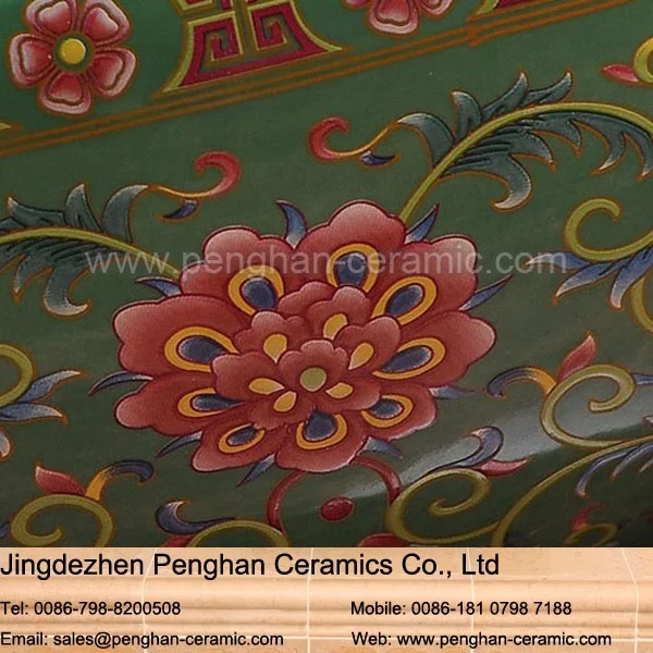 Chinese Wholesale Color Glazed Artistic Ceramic Counter Top Special Design Basins